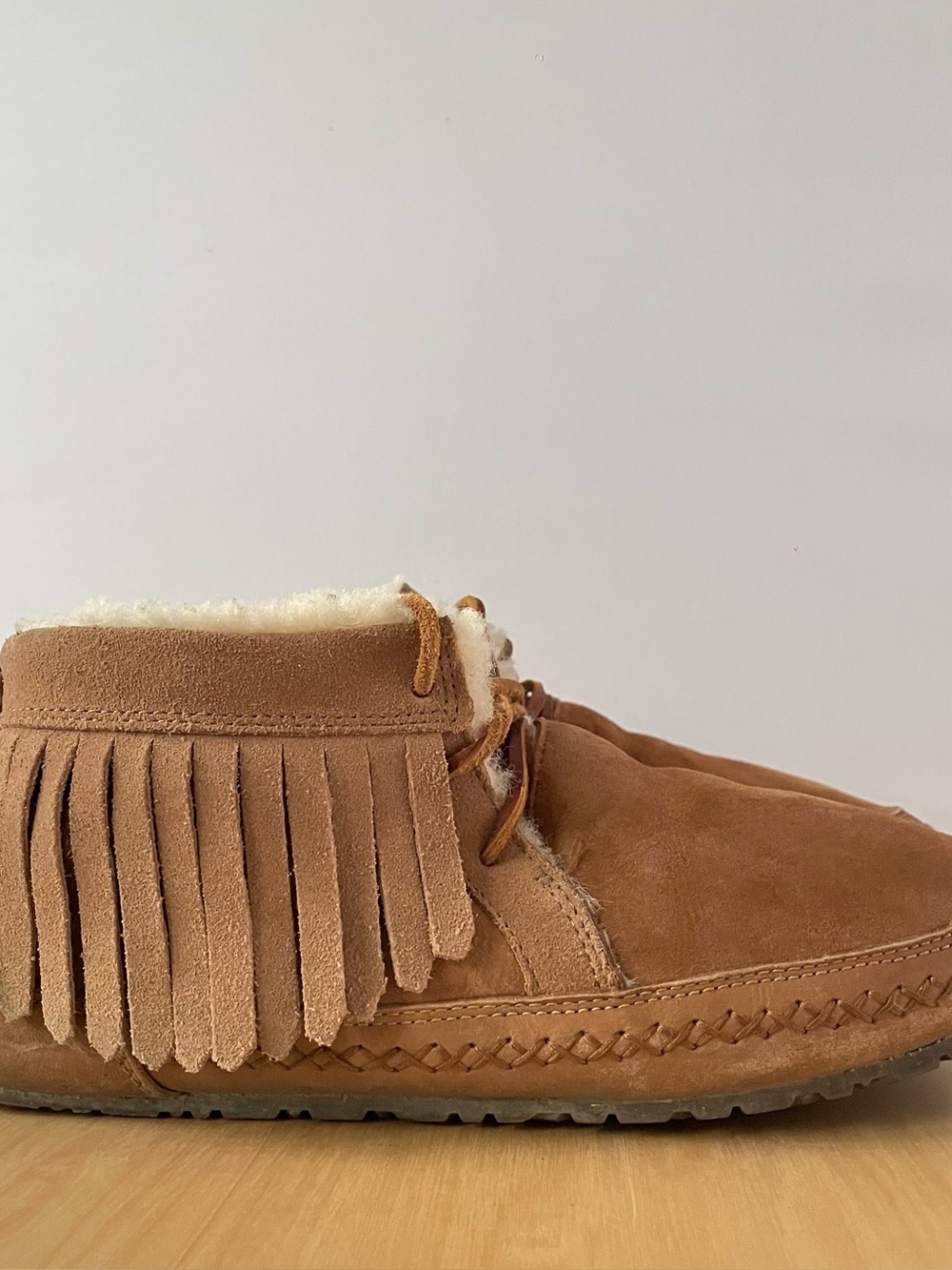Manitobah mukluks women’s classic fringe boots | US 11